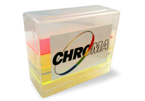 Autofluorescent Plastic Slides